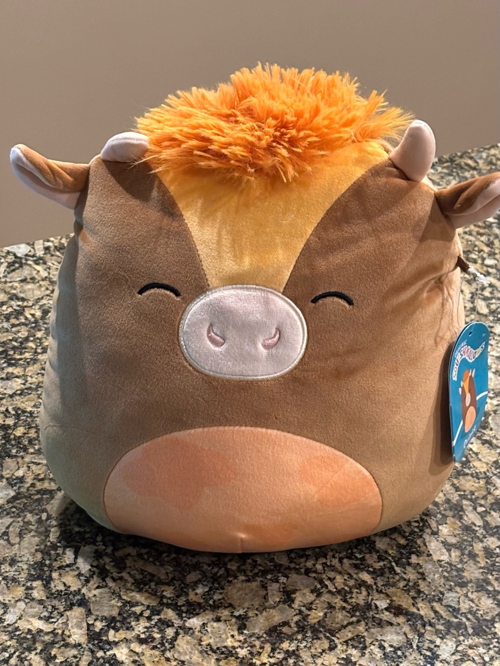 NWT Squishmallow 10” Quinick the cow
